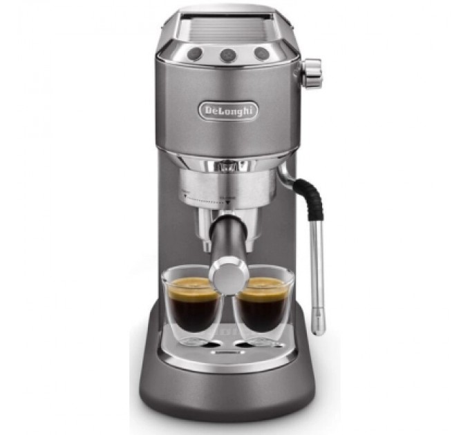 DeLonghi Ріжкова кавоварка еспресо DeLonghi EC 885 GY (Dedica Arte)
