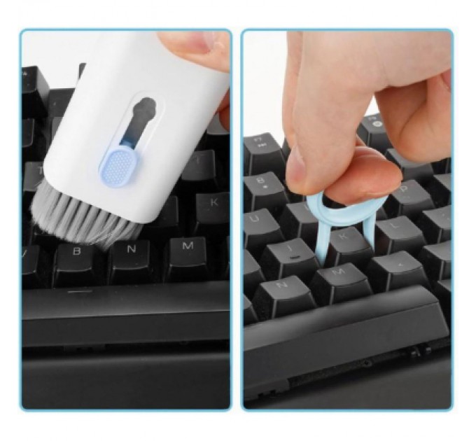 Gembird Універсальний чистячий набір Gembird portable cleaning kit, 7-in-1 (CK-LCD-07)