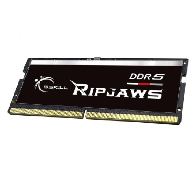 G.Skill Модуль пам'яті для ноутбука SoDIMM DDR5 16GB 4800 MHz Ripjaws G.Skill (F5-4800S4039A16GX1-RS)