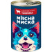 Консерви для собак М'ясна Миска шматочки в соусі з телятиною 415 г (4820255192154)