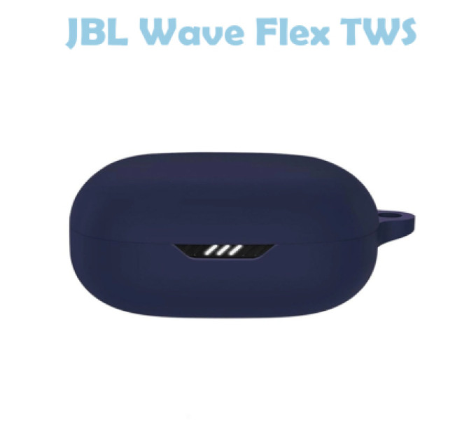 BeCover Чохол для навушників BeCover Silicon для JBL Wave Flex TWS Deep Blue (710193)