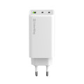 ColorWay Мережевий зарядний пристрій ColorWay GaN Mini 100W PD Port PPS USB (USB-2C1A) White (CW-CHS061PD-WT)