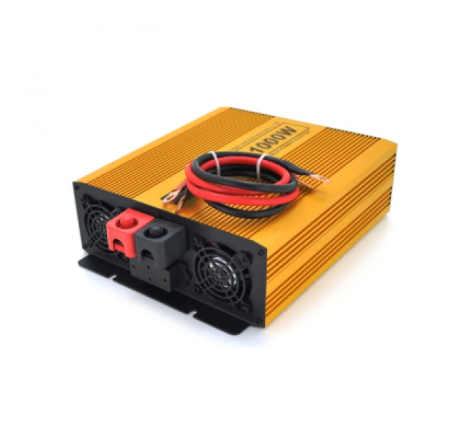 Mexxsun Автомобільний інвертор Mexxsun 12V/220V, 1000W з правильною синусоїдою (MXSPSW-1000-12S)