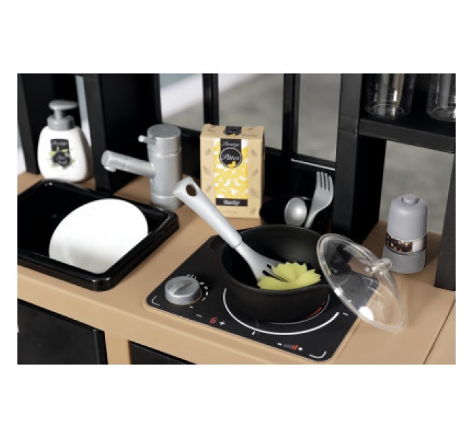 Smoby Ігровий набір Smoby Інтерактивна кухня Лофт із кавоваркою, аксесуарами та звуковим ефектом (312600)