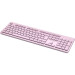 Canyon Клавіатура Canyon HKB-W01 Silent Wireless UA Pink (CNS-HKBW01P)