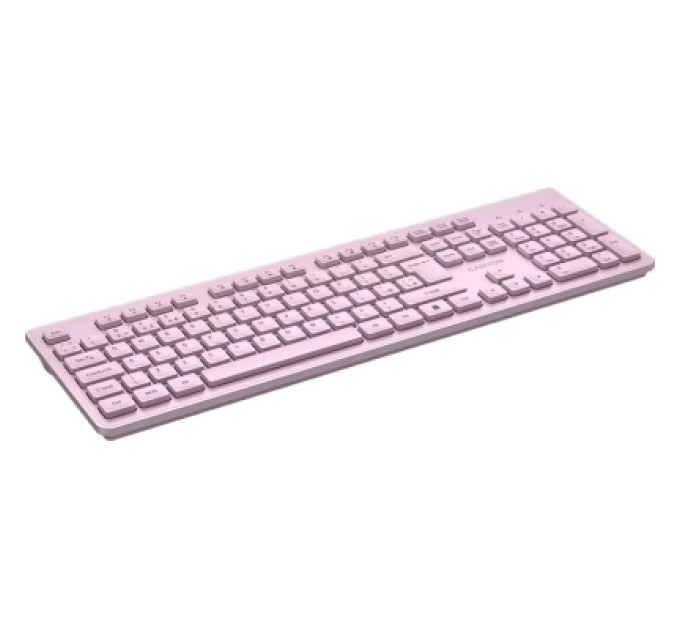 Canyon Клавіатура Canyon HKB-W01 Silent Wireless UA Pink (CNS-HKBW01P)