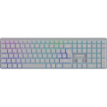 Canyon Клавіатура Canyon HKB-W11 Slim Dual Mode Wireless/Bluetooth RGB UA Grey (CNS-HBTK11G)