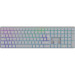 Canyon Клавіатура Canyon HKB-W11 Slim Dual Mode Wireless/Bluetooth RGB UA Grey (CNS-HBTK11G)