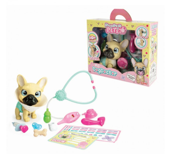 Simba Ігровий набір Simba Пампер Петс. Ветеринар з песиком та аксесуари (5950056)