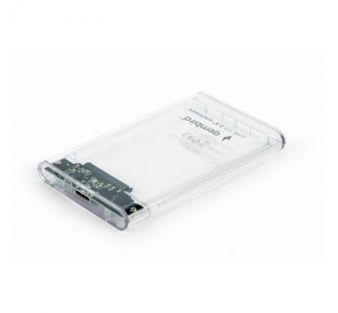 Gembird Кишеня зовнішня Gembird 2.5", USB 3.0, прозрачный (EE2-U3S9-6)