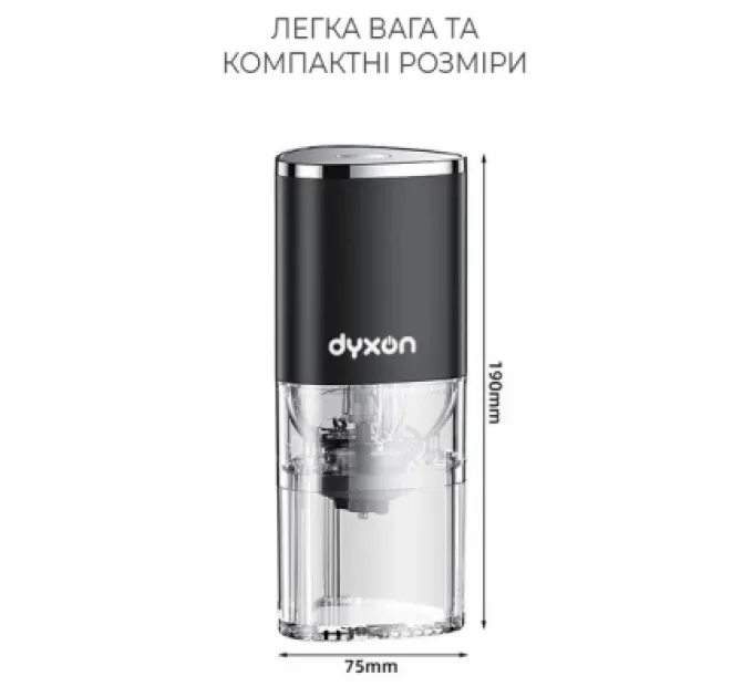 DYXON Кавомолка DYXON MEGAGRIND 155 Black (DXNKMMGGD155B)
