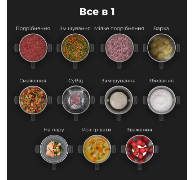 AENO Кухонний комбайн AENO робот CR1S (ACR0001S)