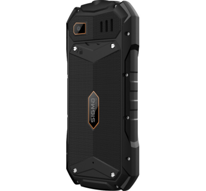 Sigma Мобільний телефон Sigma X-treme PV68 Black Orange (4827798738221)