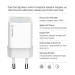 ColorWay Мережевий зарядний пристрій ColorWay GaN Mini 20W PD Port PPS USB-C White (CW-CHS059PD-WT)