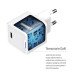 ColorWay Мережевий зарядний пристрій ColorWay GaN Mini 20W PD Port PPS USB-C White (CW-CHS059PD-WT)
