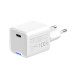 ColorWay Мережевий зарядний пристрій ColorWay GaN Mini 20W PD Port PPS USB-C White (CW-CHS059PD-WT)