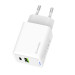 ColorWay Мережевий зарядний пристрій ColorWay GaN Mini 45W PD Port PPS USB (Type-C PD + USB QC4.0) White (CW-CHS060PD-WT)