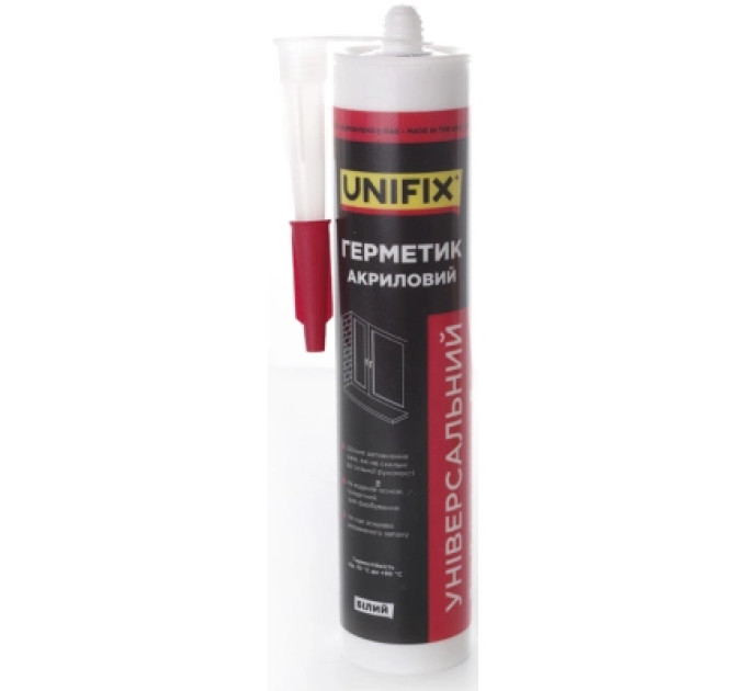 Unifix Герметик автомобільний Unifix білий 280 мл