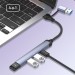 ColorWay Концентратор СolorWay USB-A/USB-C 4-в-1 USB2.0х2/USB3.0/USB-C2.0 (CW-HUB06)