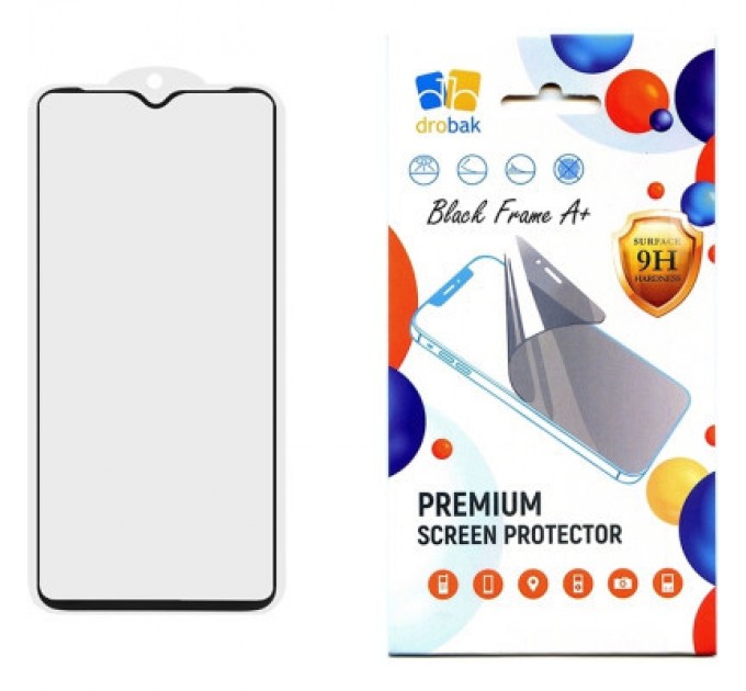 Drobak Скло захисне Drobak Samsung Galaxy M34 5G Black Frame A+ (535352)