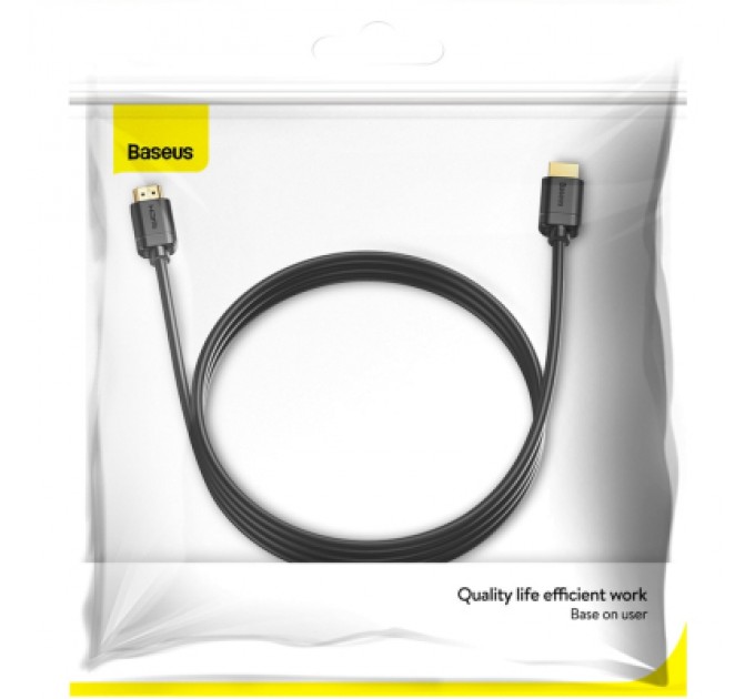 Baseus Кабель мультимедійний HDMI to HDMI 1.0m V2.0 Baseus (CAKGQ-A01)