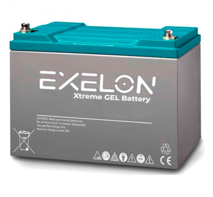 Exelon Батарея до ДБЖ Exelon 12V-100Ah, GEL (EXG100-12)