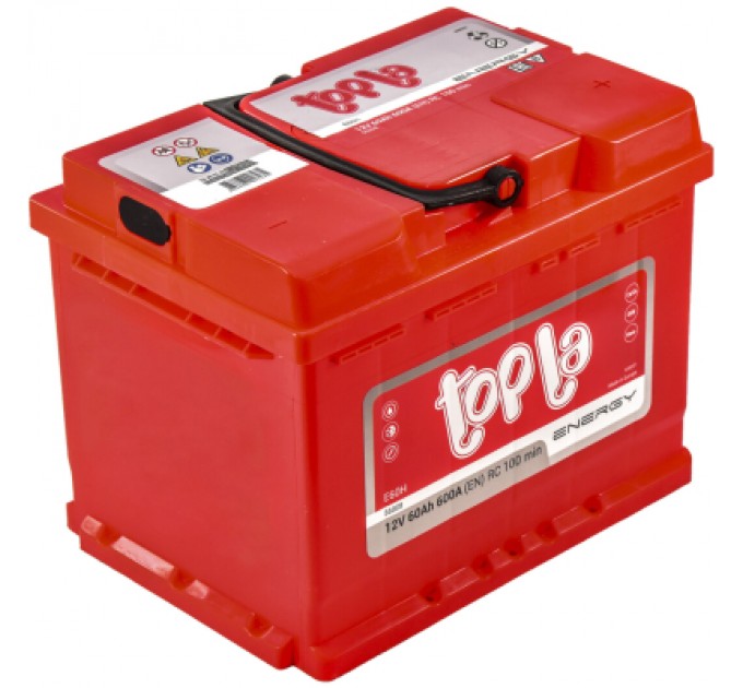 Topla Акумулятор автомобільний Topla 60 Ah/12V Energy Euro (108 060)
