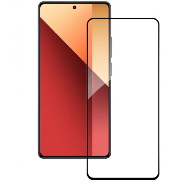 ACCLAB Скло захисне ACCLAB Full Glue Xiaomi Redmi Note 13 Pro 4G Black (1283126583780)