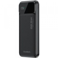 Батарея універсальна Choetech 10000mAh 22.5W, PD, QC/3.0, USB-A, USB-C, Black (B728-CCBK)