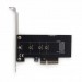 Gembird Контролер PCIe to M.2 22 mm low profile Gembird (PEX-M2-01)