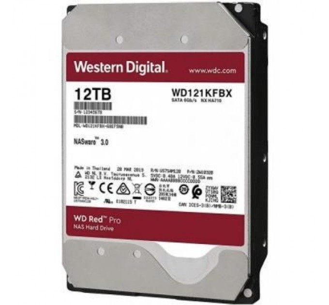 WD Жорсткий диск 3.5" 12TB WD (WD121KFBX)