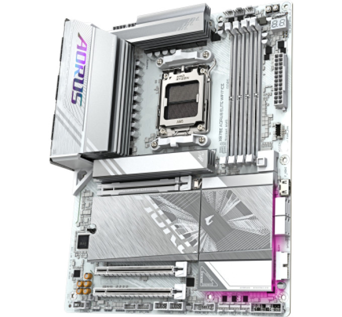 GIGABYTE Материнська плата GIGABYTE X870E AORUS ELITE WIFI7 ICE (X870E A ELITE WIFI7 ICE)