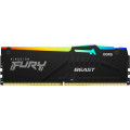 Kingston Модуль пам`яті DDR5 32GB/5600 Kingston Fury Beast RGB Black (KF556C36BBE2A-32)