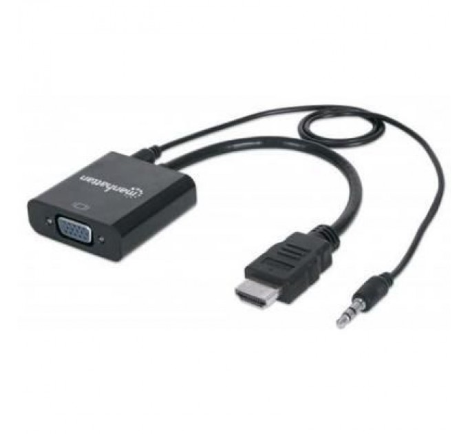 Manhattan Перехідник HDMI M to VGA F Manhattan (151450)