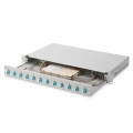 Digitus Патч-панель 1U 19", 12xLC duplex, incl, Splice Cass, OM3 Color Pigtails, Adapter Digitus (DN-96331/3)
