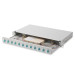 Digitus Патч-панель 1U 19", 12xLC duplex, incl, Splice Cass, OM3 Color Pigtails, Adapter Digitus (DN-96331/3)