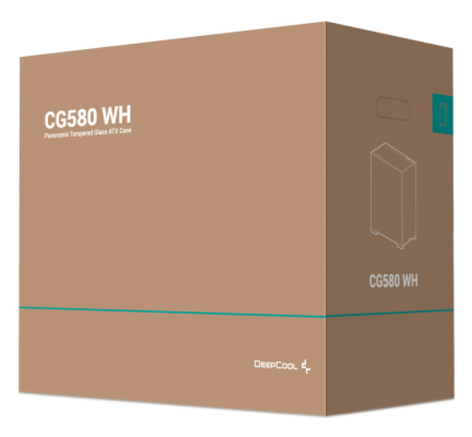 Deepcool Корпус Deepcool CG580 WH