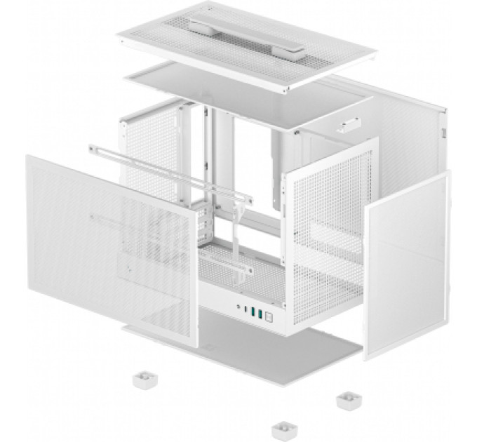 Deepcool Корпус Deepcool CH160 MESH WH