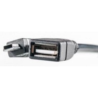 Перехідник USB 2.0 Mini 5P to AF OTG 0.1m PowerPlant (KD00AS1234)