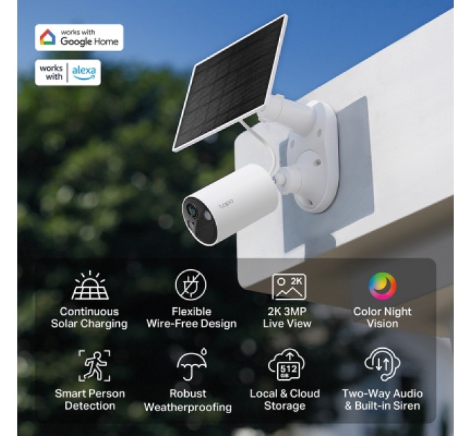 TP-Link Камера відеоспостереження TP-Link TAPO-C410-KIT