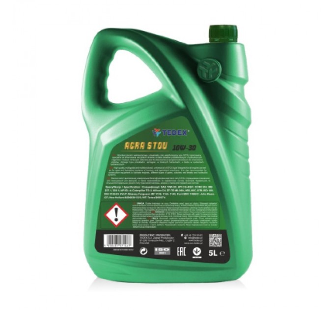 TEDEX Моторна олива TEDEX AGRA STOU 10W30 5 л