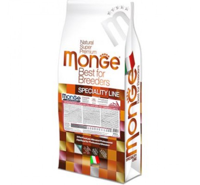 Monge Сухий корм для собак Monge Dog All breeds Adult яловичина з рисом 15 кг (8009470004671)