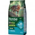 Monge Сухий корм для кішок Monge Cat Bwild GR.FREE зі смаком тунця 1.5 кг (8009470012089)
