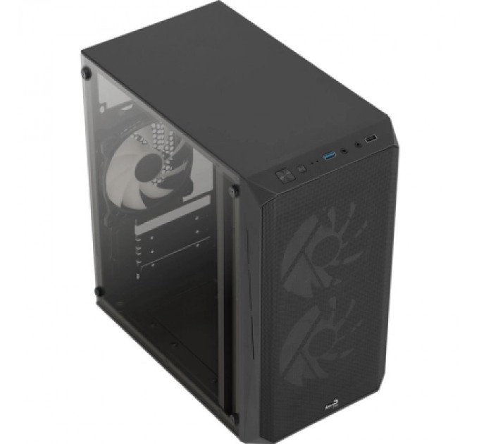AeroCool Корпус AeroCool CS-107-A-BK-v2 Black 600W (ACCX-PC14002.11)
