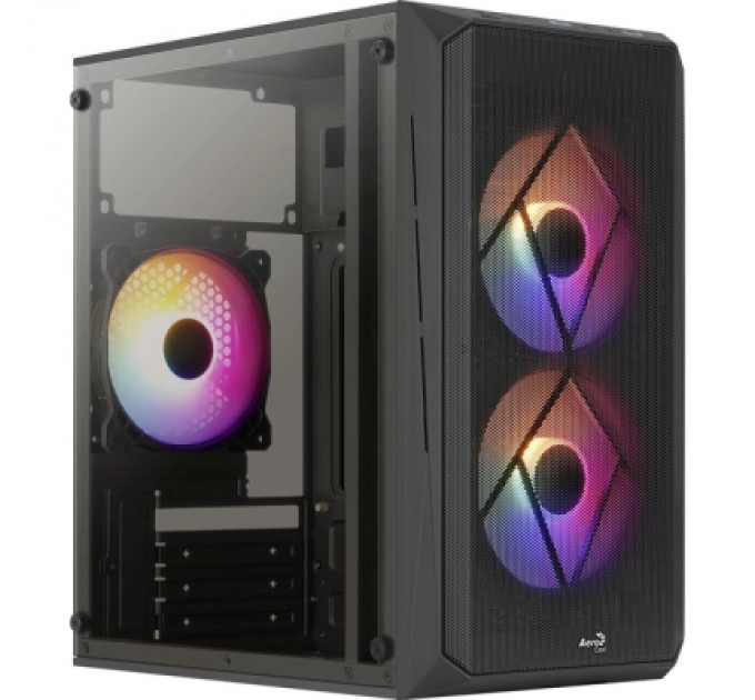 AeroCool Корпус AeroCool CS-107-A-BK-v2 Black 600W (ACCX-PC14002.11)