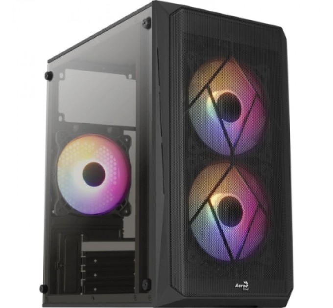 AeroCool Корпус AeroCool CS-107-A-BK-v2 Black 600W (ACCX-PC14002.11)