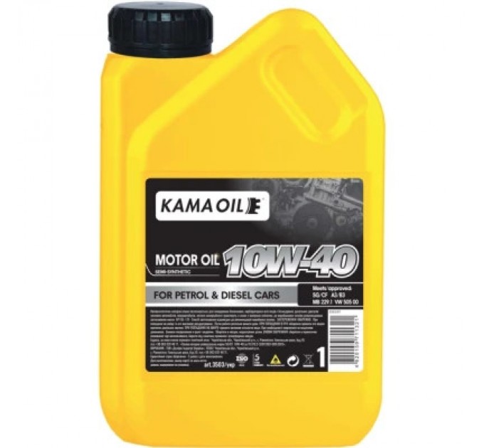 Kama-Oil Моторна олива Kama-Oil 10W40 1л