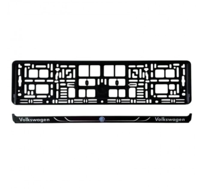 Poputchik Рамка номерного знака Poputchik Volkswagen (24-118-IS)