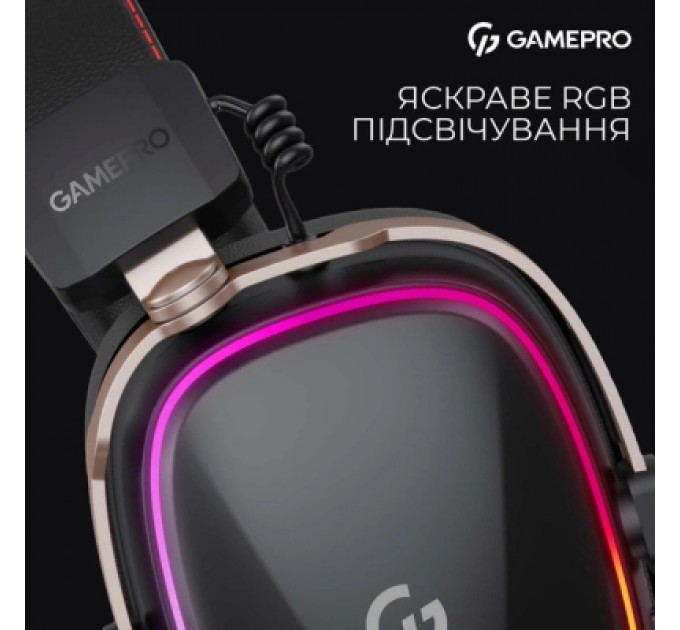 GamePro Навушники GamePro Asgard Valkyria RGB Tri-Mod (HSW249B)