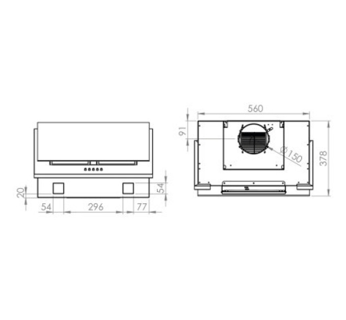 Gorenje Витяжка кухонна Gorenje WHI6SYB